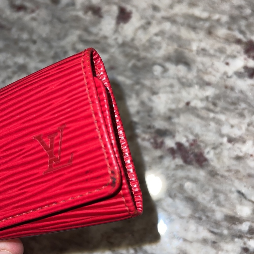 Louis Vuitton Epi leather wallet key holder - Picture 4 of 7